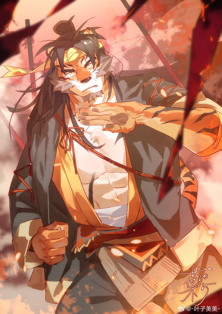 huai tianpei (arknights) drawn by yan_tou_bu_xi_yan