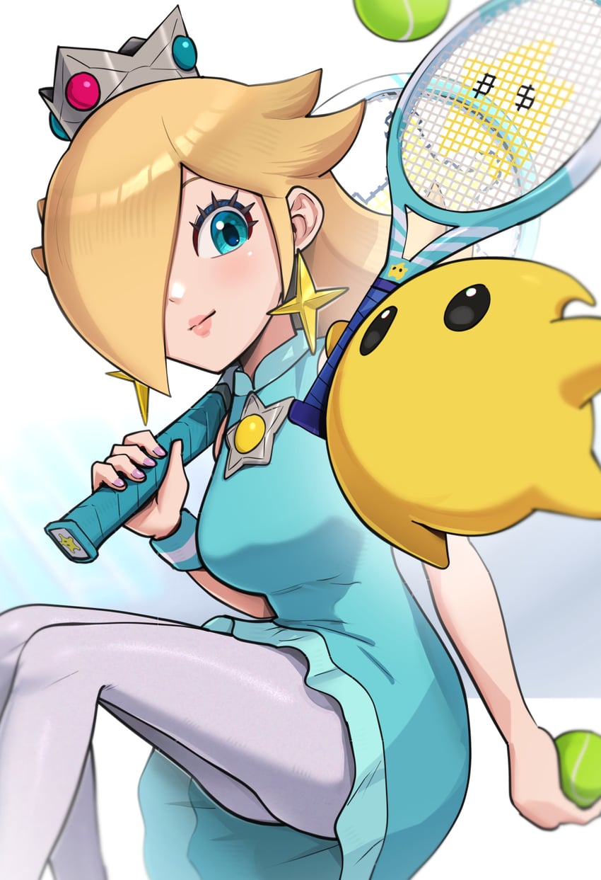 rosalina and luma (mario and 2 more) drawn by gonzarez