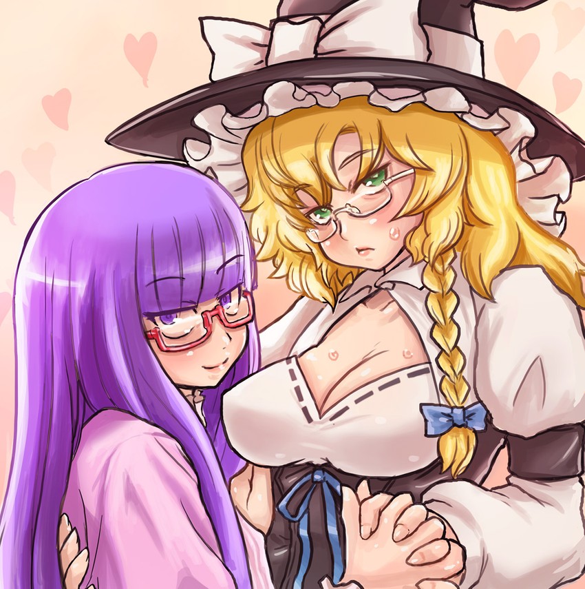 kirisame marisa, patchouli knowledge, mars, and taisa (touhou and 1 more) drawn by otemoto_(baaaaloooo)
