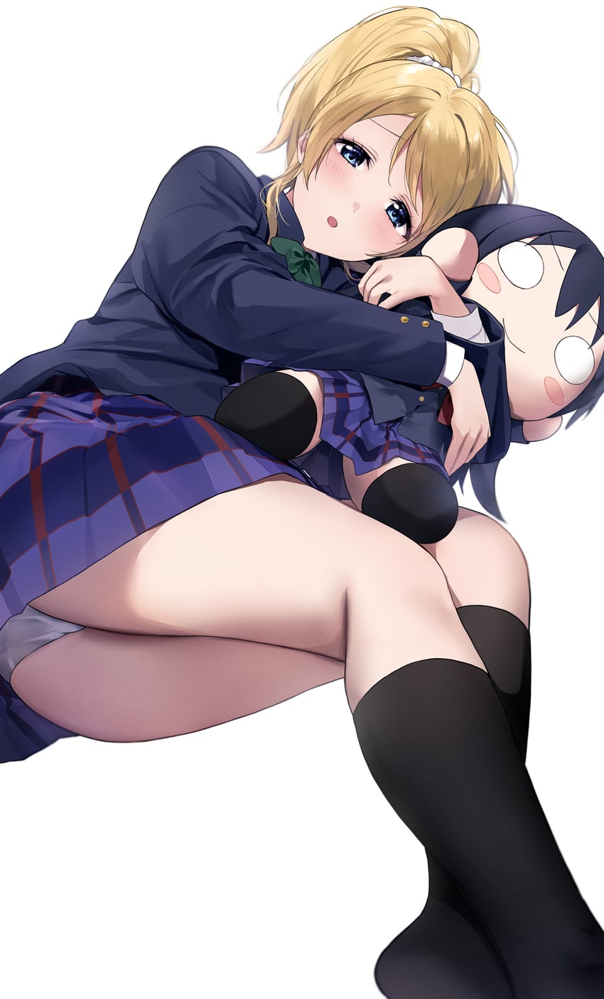 sonoda umi and ayase eli (love live! and 1 more) drawn by nanatsu_no_umi