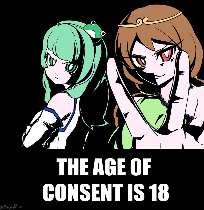 kochiya sanae and son biten (touhou and 2 more) drawn by carumikoto