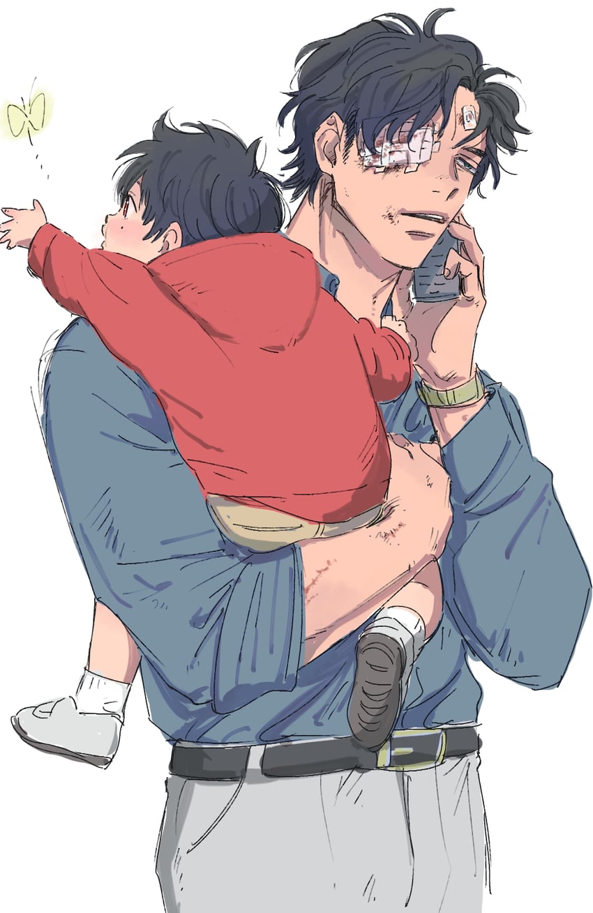 yamada ichiro and amayado rei (hypnosis mic) drawn by x09cc