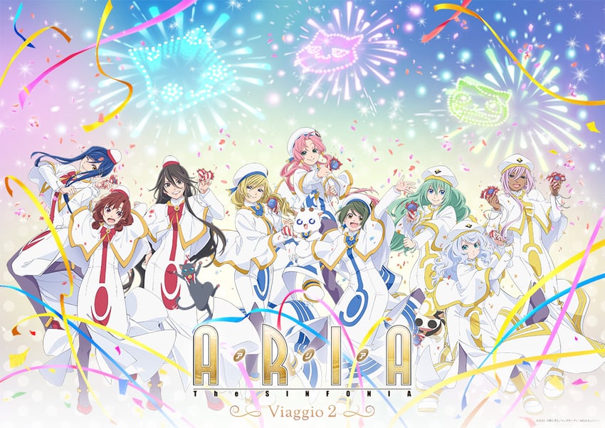 mizunashi akari, alice carroll, aika granzchesta, aria pokoteng, alicia florence, and 7 more (aria) drawn by itou_youko