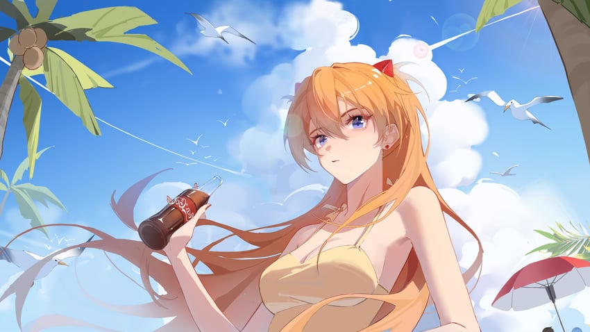 souryuu asuka langley (neon genesis evangelion and 1 more) drawn by qsihsin