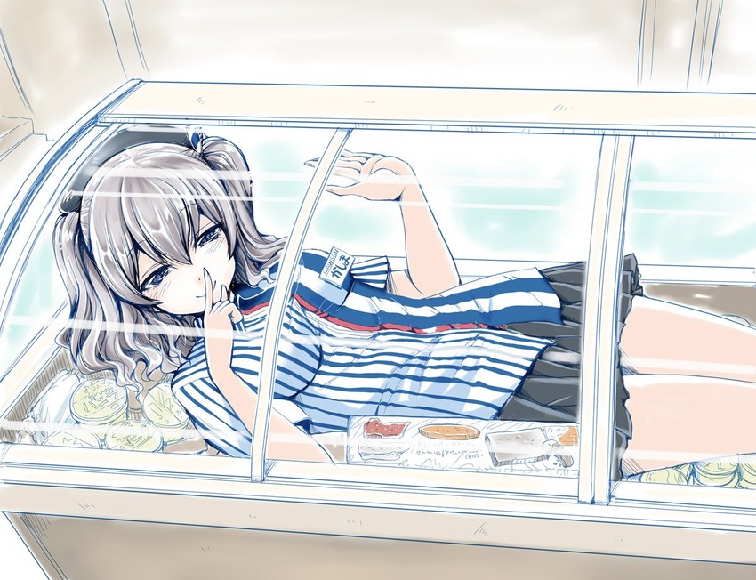 kashima (kantai collection and 1 more) drawn by chiaki_tarou