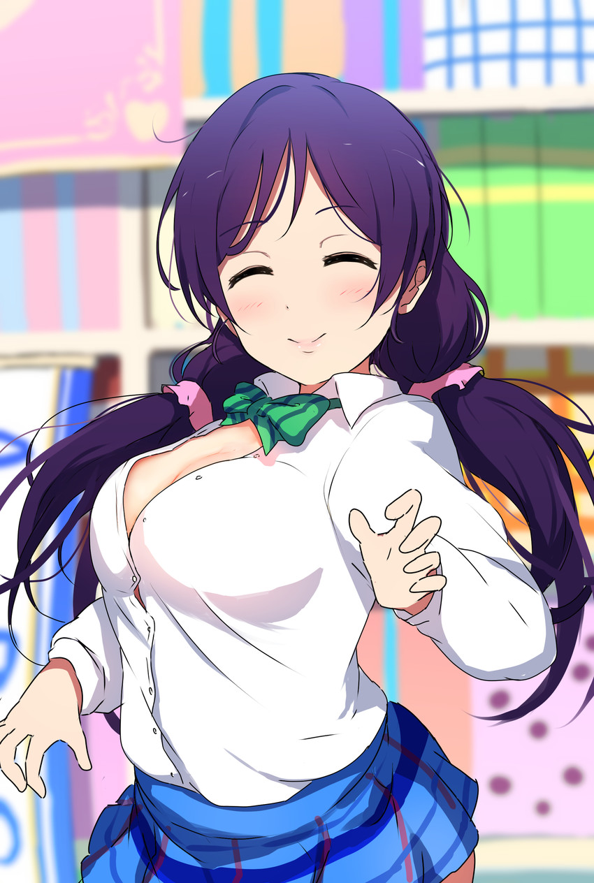tojo nozomi (love live! and 1 more) drawn by icehotmilktea