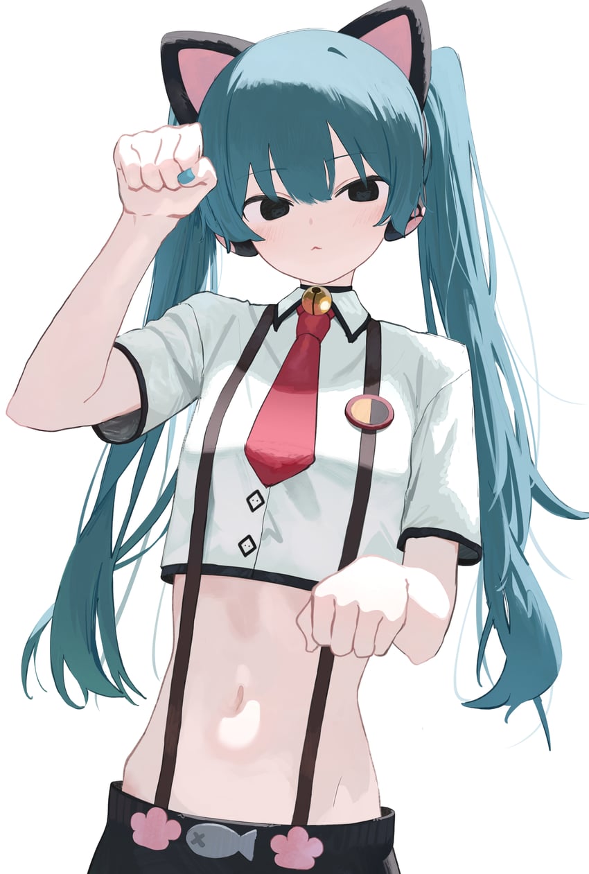 hatsune miku (vocaloid and 1 more) drawn by kakoto