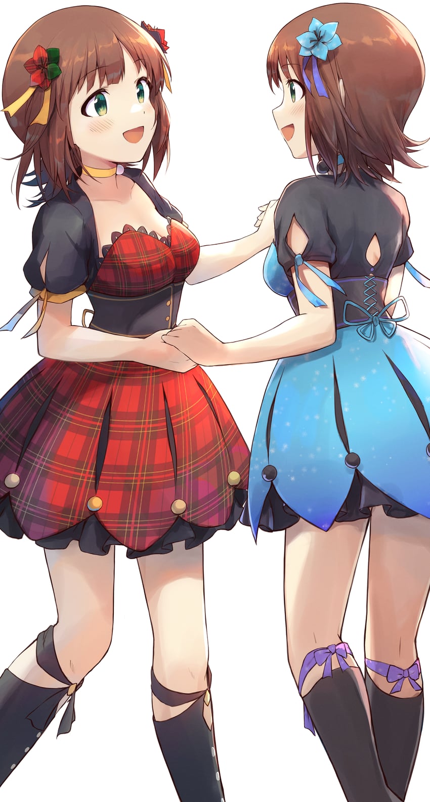 amami haruka (idolmaster and 1 more) drawn by shuucream_(syuichi)