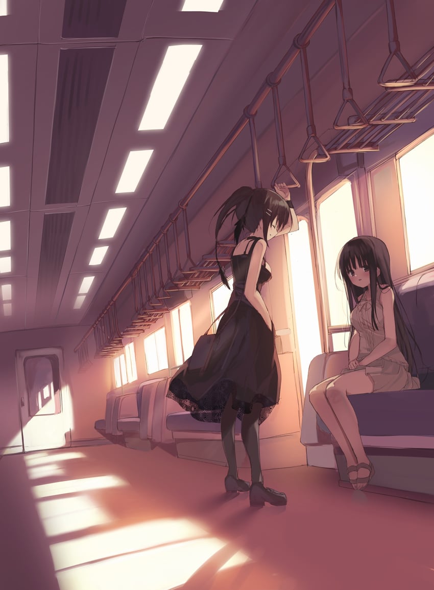 minakami yuki and takashima zakuro (subarashiki hibi) drawn by takepoison