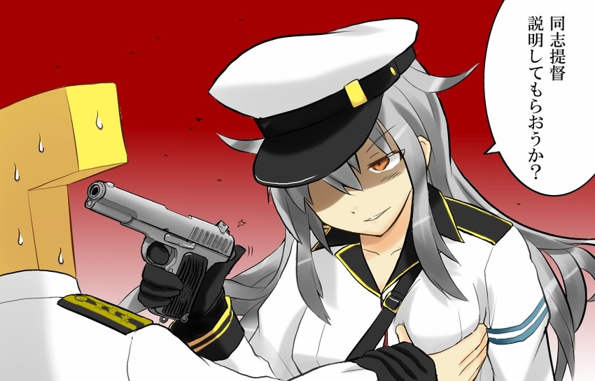 admiral, t-head admiral, and gangut (kantai collection) drawn by maaranto