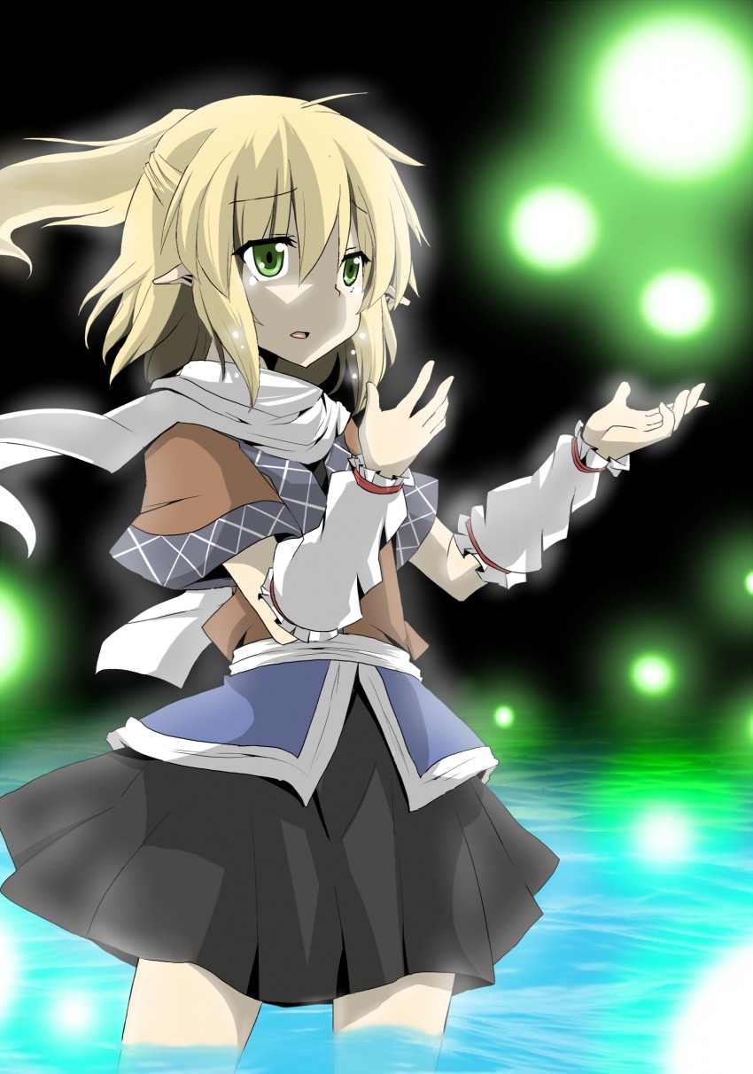 mizuhashi parsee (touhou) drawn by suna_(sunaipu)