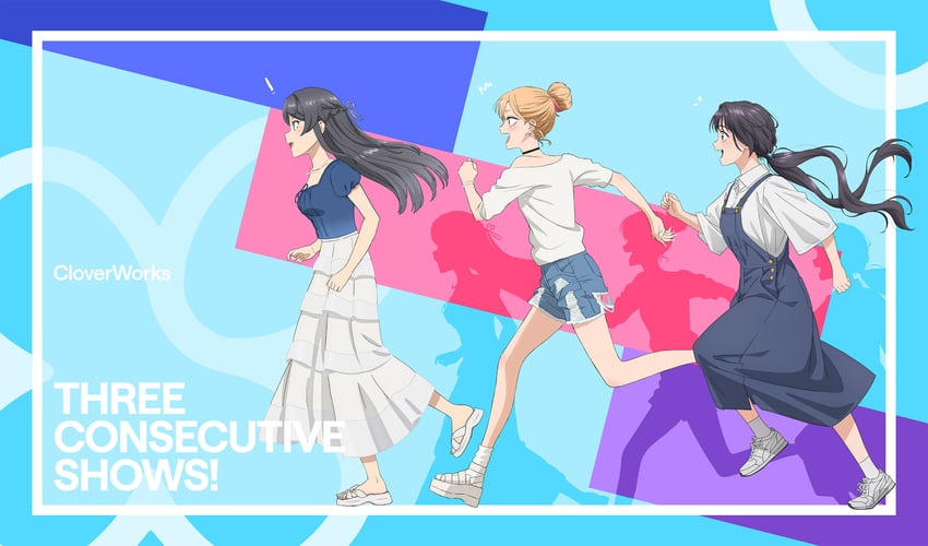kitagawa marin, sakurajima mai, and waguri kaoruko (sono bisque doll wa koi wo suru and 3 more)
