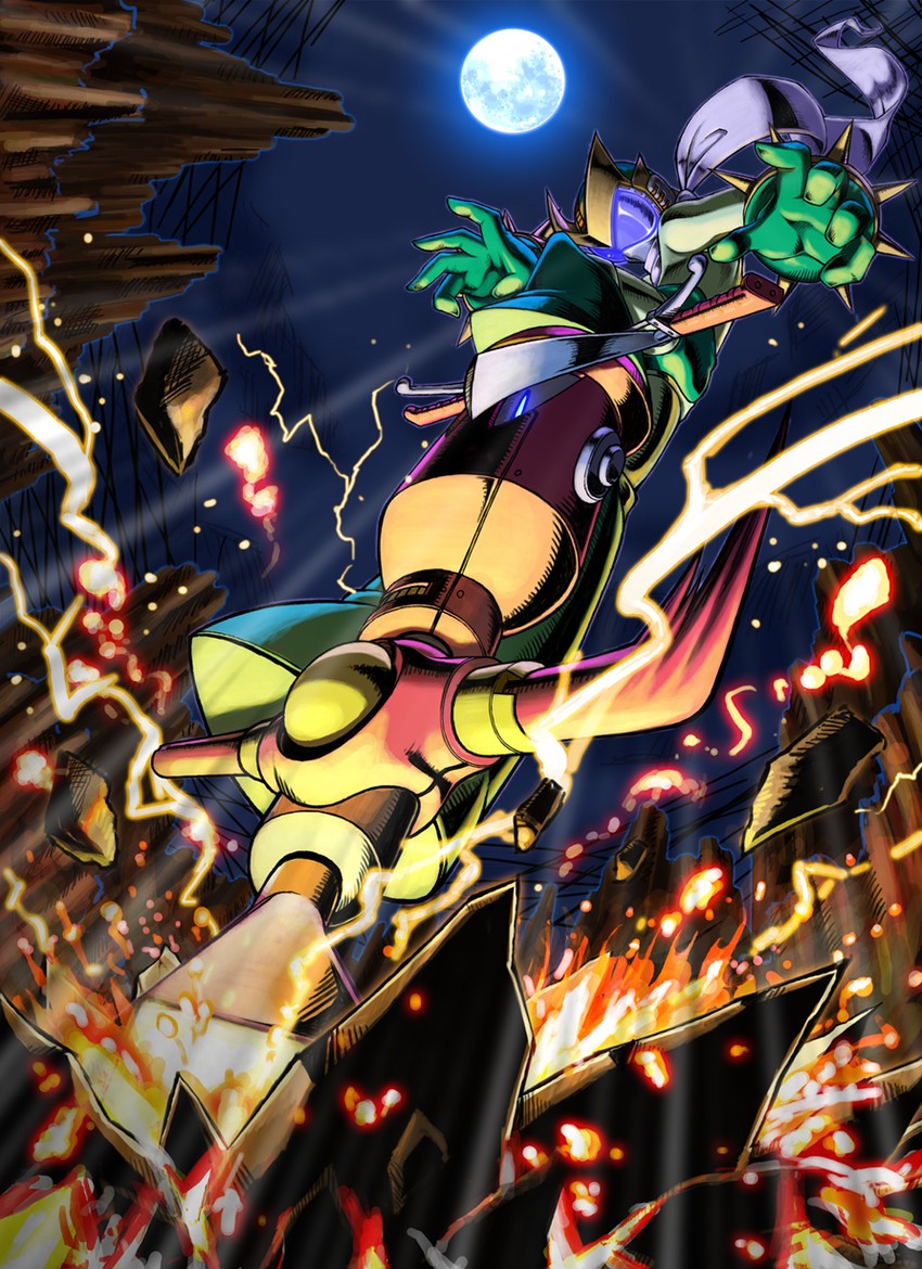 quint (mega man and 1 more) drawn by momanchiman