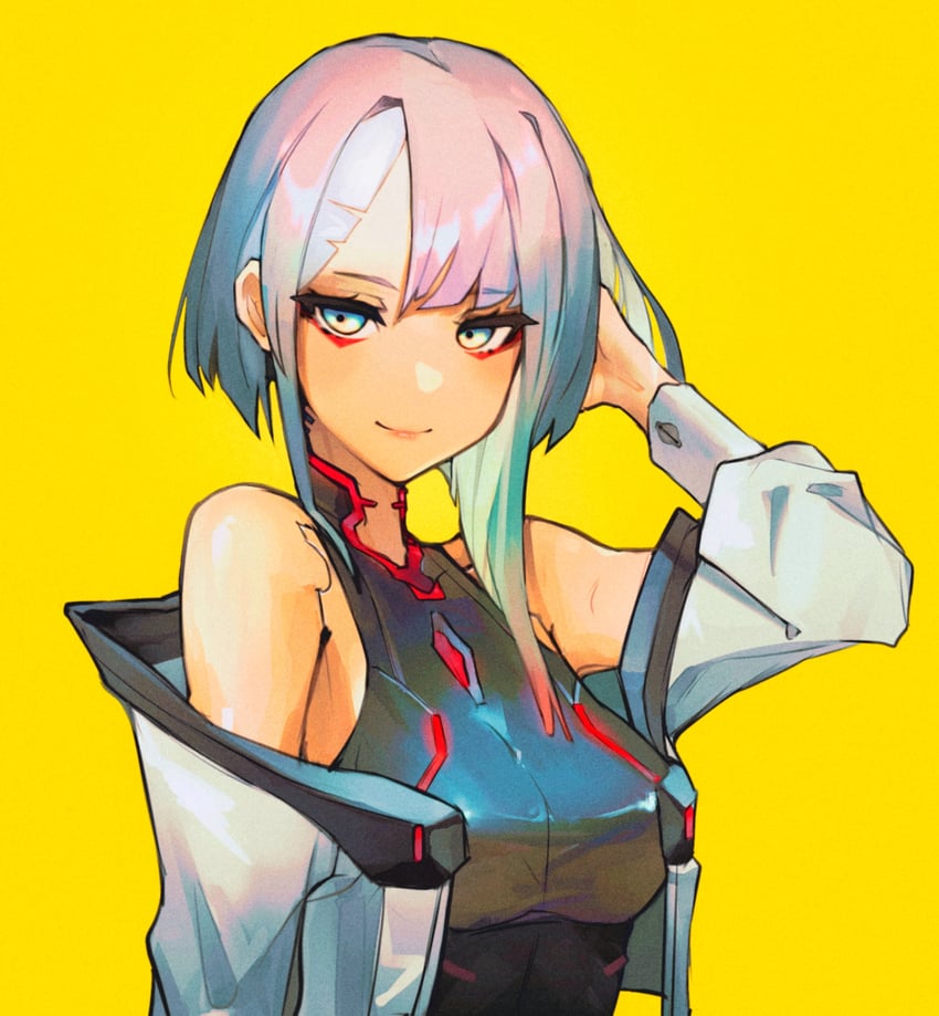 lucy (cyberpunk and 1 more) drawn by ice_calm