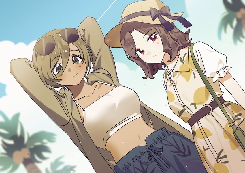 ebizuka tomo and rupa (girls band cry) drawn by habsida_(habsida_hpy)