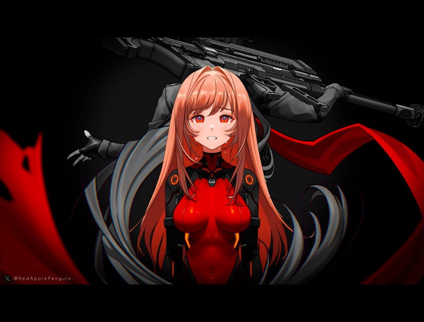 red hood and rapi (goddess of victory: nikke) drawn by red_ringo