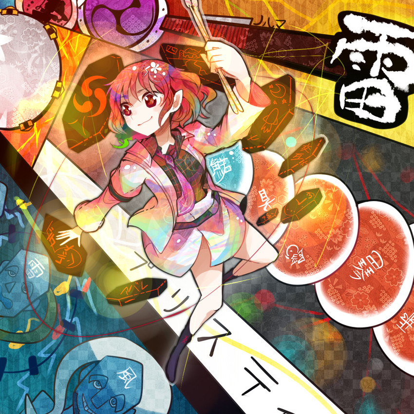 sukuna shinmyoumaru and horikawa raiko (touhou and 1 more) drawn by itomugi-kun