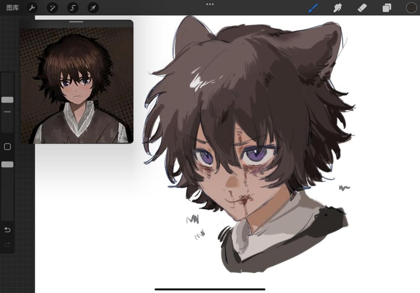 heathcliff (project moon and 1 more) drawn by ling_zhiyun