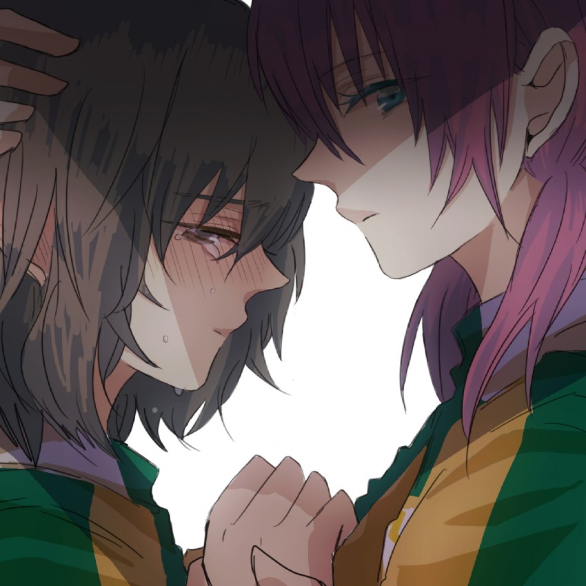 kirino ranmaru and shindou takuto (inazuma eleven and 1 more) drawn by asou_(zone54)