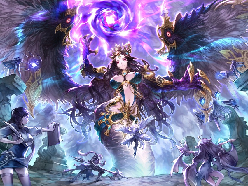 chase, kara, shea, shamilla, crow, and 2 more (king's raid)