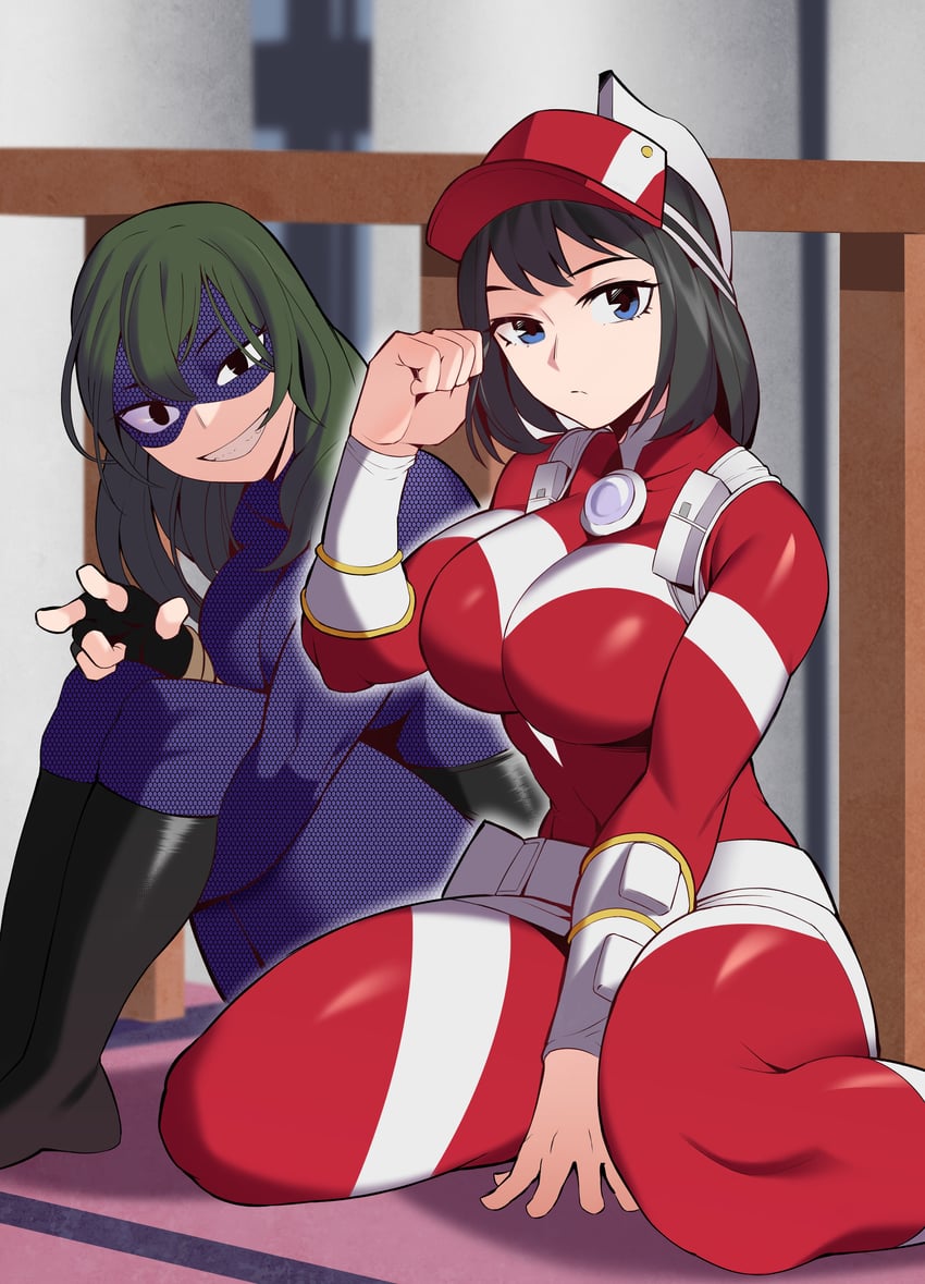 tokage setsuna and kodai yui (boku no hero academia) drawn by kopam