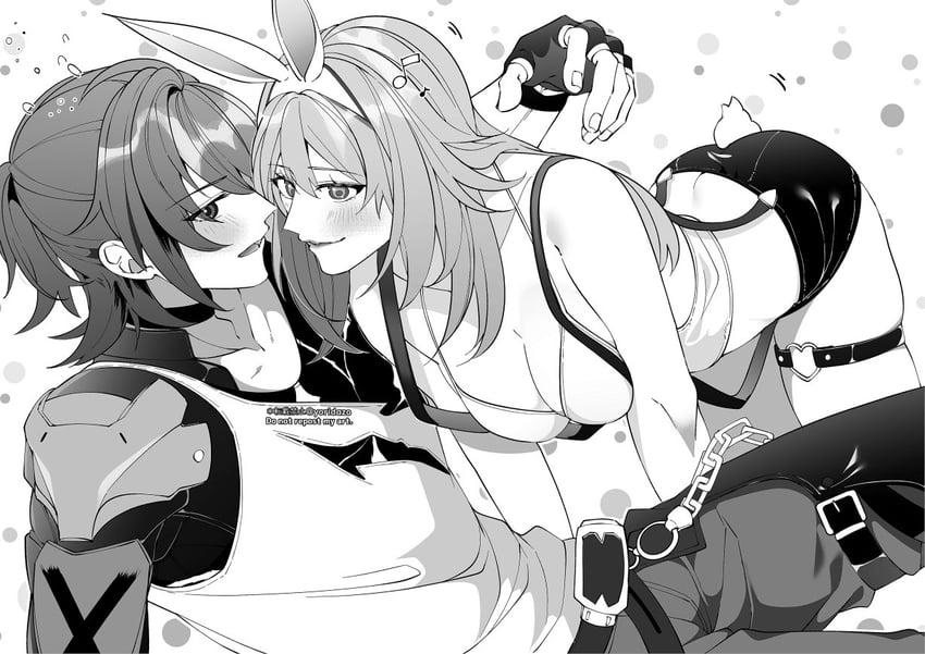 trailblazer, stelle, and luka (honkai and 1 more) drawn by yoridazo