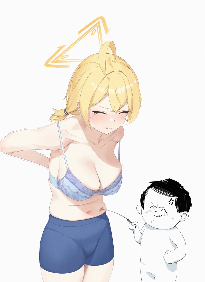 sensei and kotori (blue archive) drawn by rikuhito_juusan