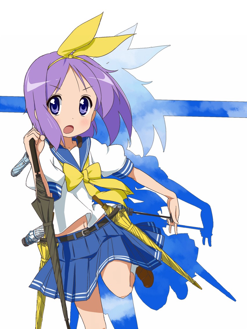 hiiragi tsukasa (lucky star) drawn by orange-pengin