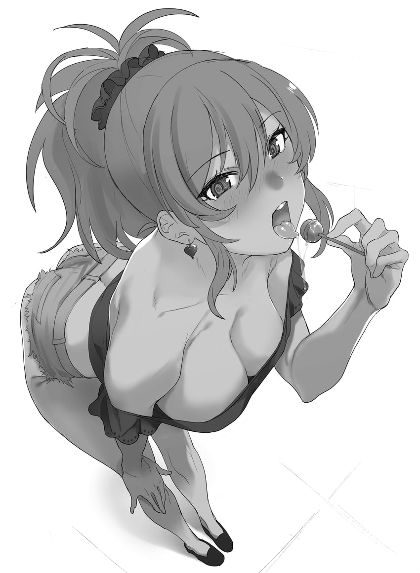 jougasaki mika (idolmaster and 1 more) drawn by saruanu