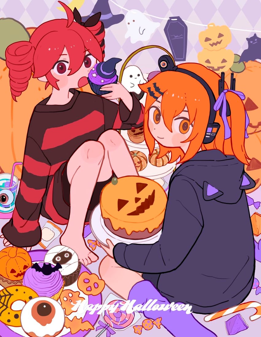 kasane teto and adachi rei (utau and 1 more) drawn by s1ho_(ukiy0u0)