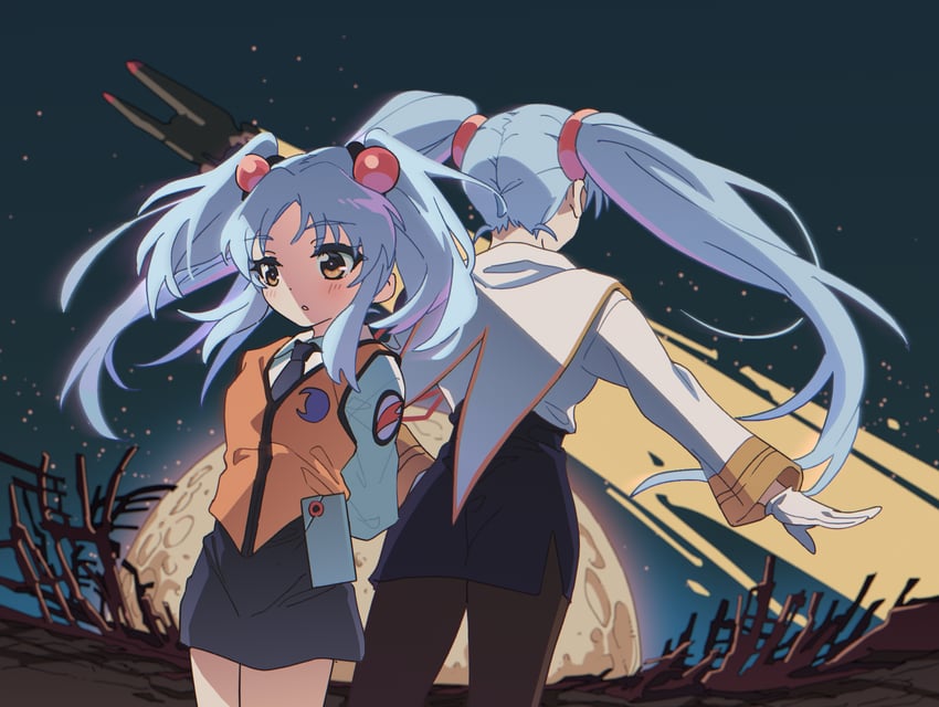 hoshino ruri (kidou senkan nadesico and 1 more) drawn by kitano_yuusuke