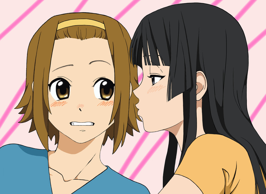 akiyama mio and tainaka ritsu (k-on!) drawn by namihey616