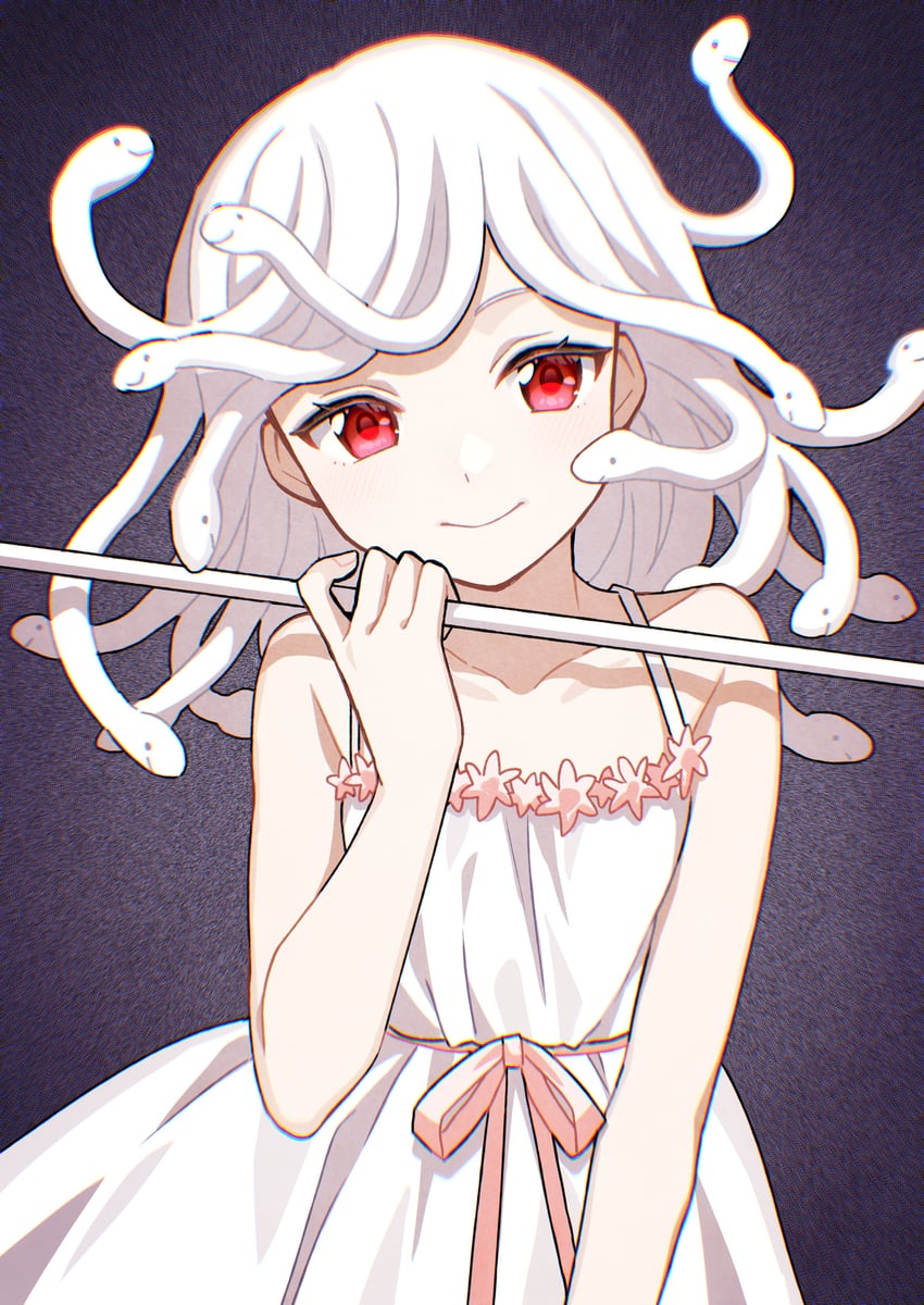 sengoku nadeko and god nadeko (monogatari) drawn by manimani_(mani_ma)