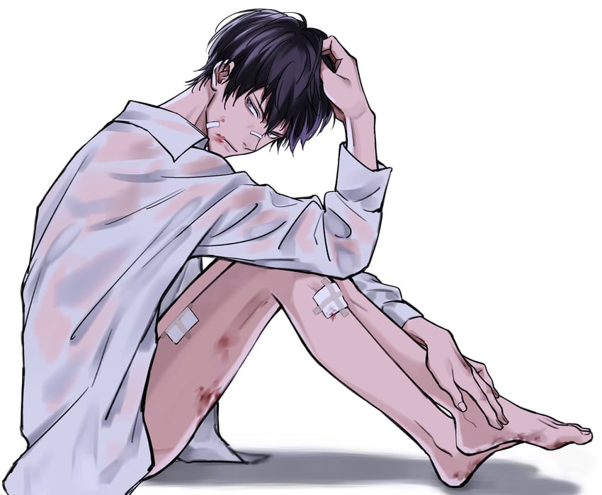 hibari kyouya (katekyo hitman reborn!) drawn by peat_ka45