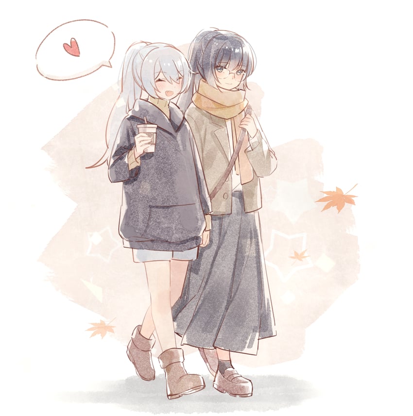 kiana kaslana and raiden mei (honkai and 1 more) drawn by shiyoi