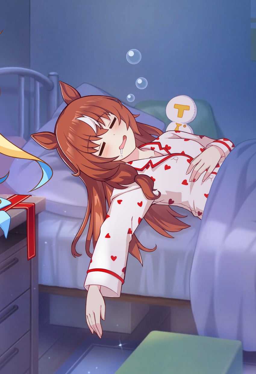trainer, t-head trainer, still in love, and neo universe (umamusume) drawn by bails
