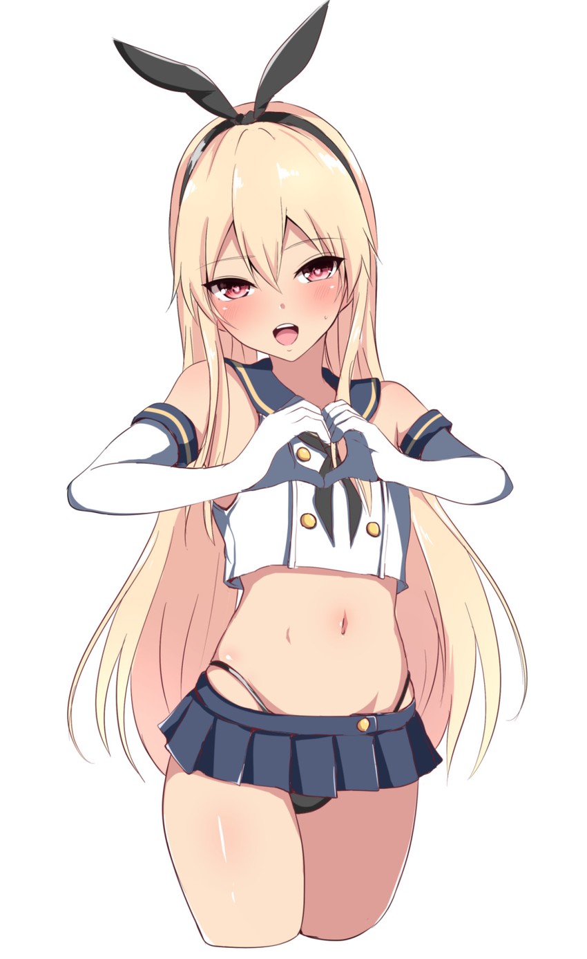 shimakaze and uehara rui (original and 1 more) drawn by baretto_(karasi07)
