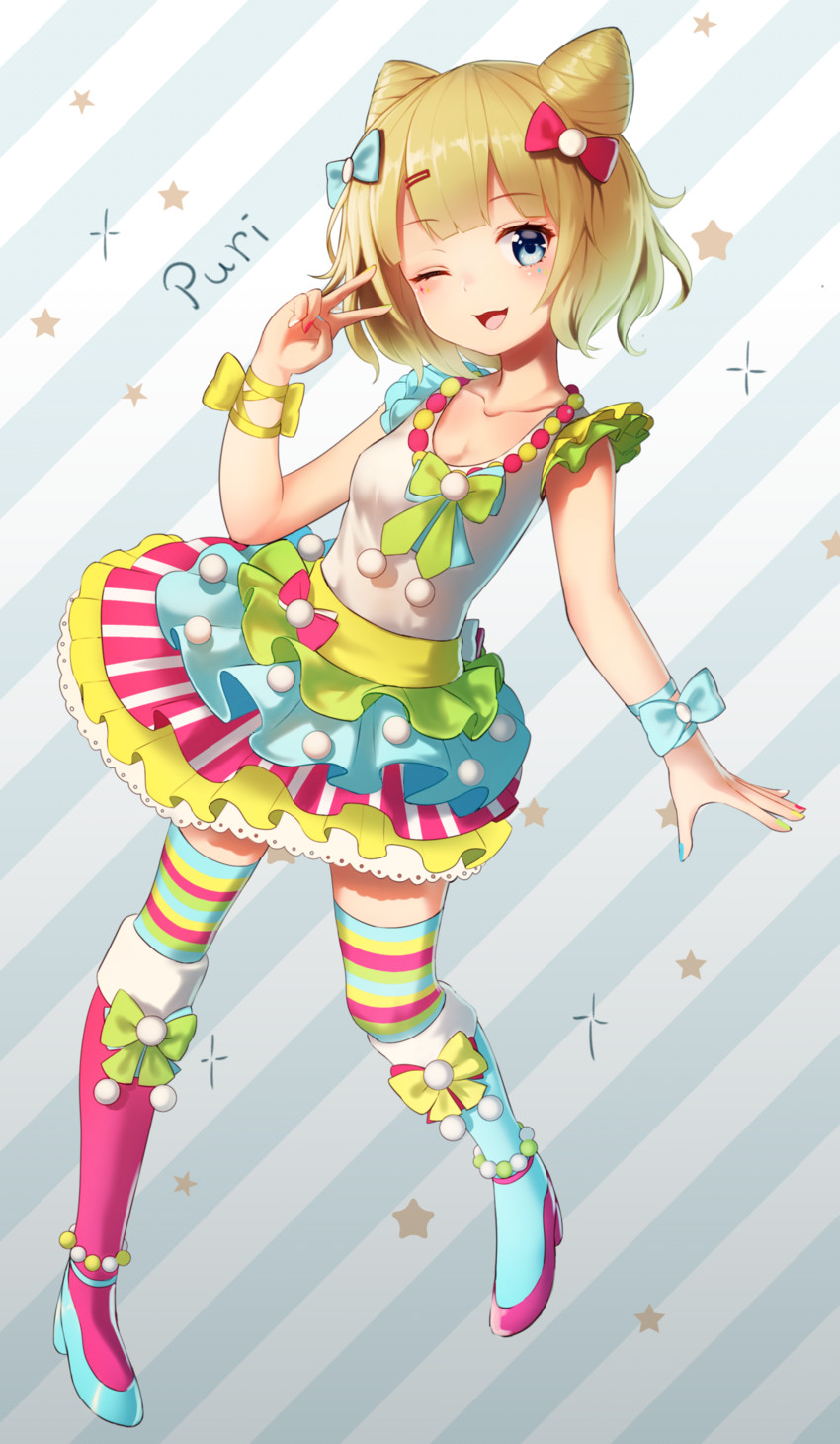 minami mirei (pretty series and 1 more) drawn by pyonsuke_(pyon2_mfg)