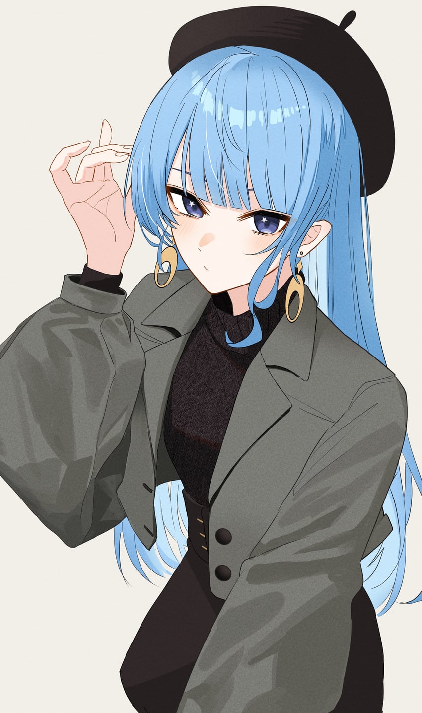 hoshimachi suisei (hololive) drawn by tagosaku_(tatsukiuma0329)