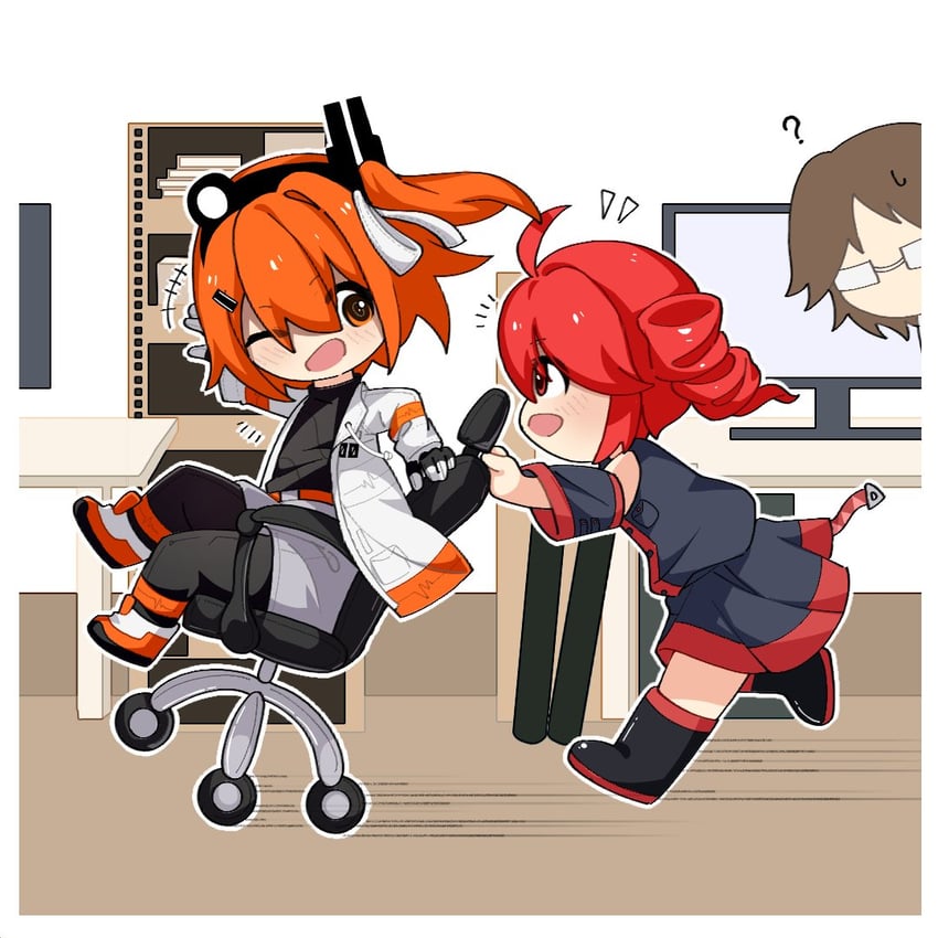 kasane teto and adachi rei (utau and 1 more) drawn by yi_xing_luren