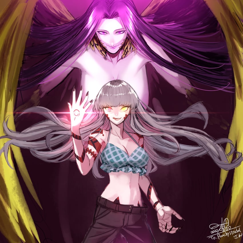 medusa and gorgon (original and 2 more) drawn by hinomoto_madoka
