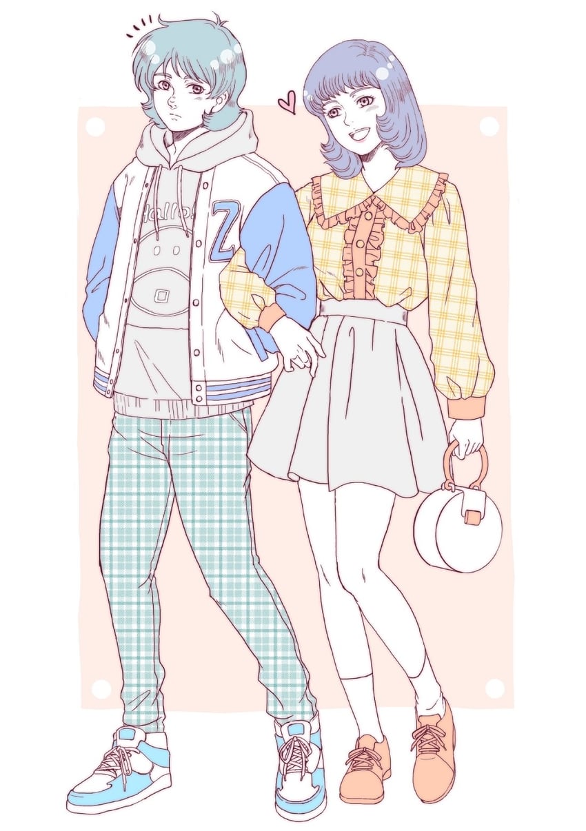 kamille bidan and fa yuiry (gundam and 1 more) drawn by siodam410