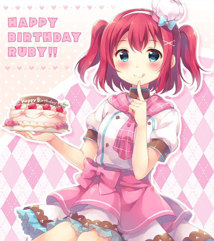kurosawa ruby (love live! and 1 more) drawn by hazuki_(sutasuta)