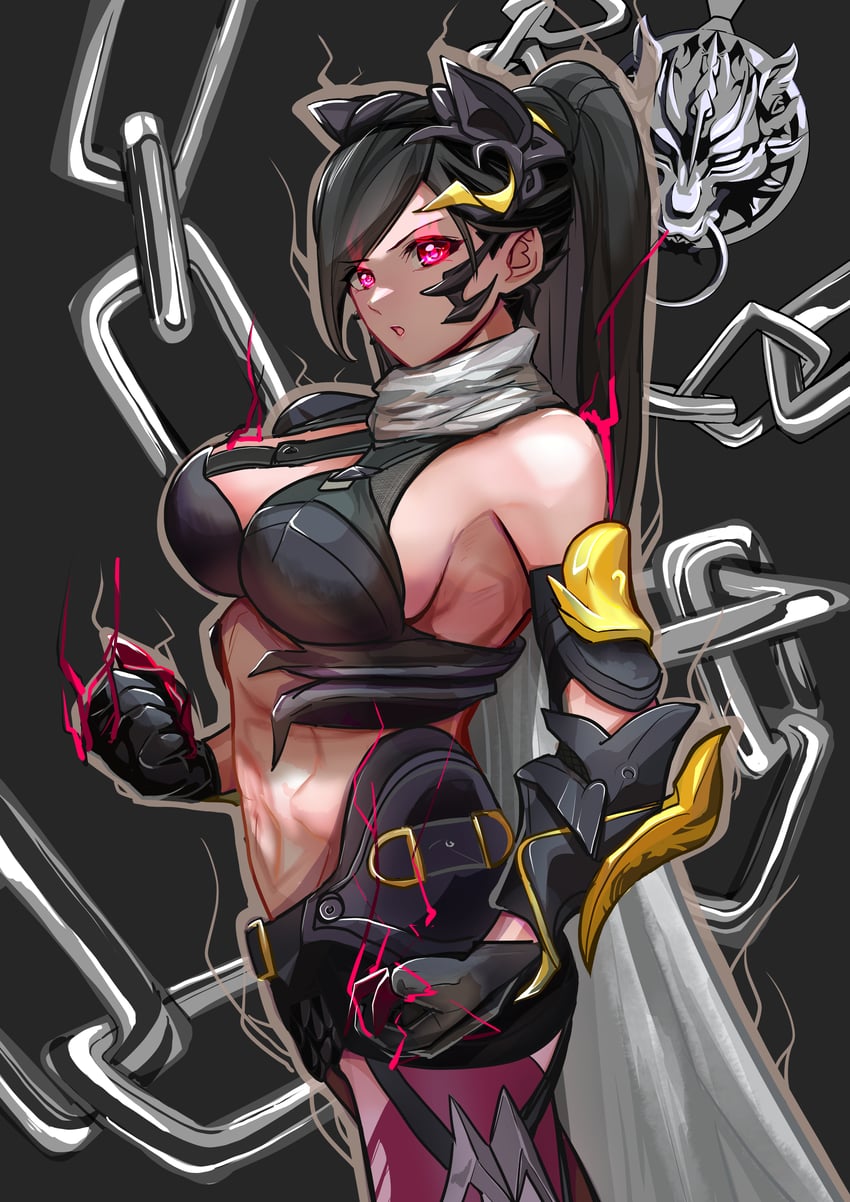 tifa lockhart and fenrir (final fantasy and 2 more) drawn by matomato1641