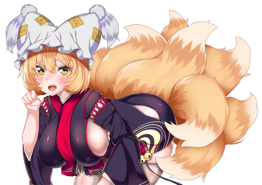 yakumo ran and yamashiro (touhou and 1 more) drawn by wildcat_(kusonemi)