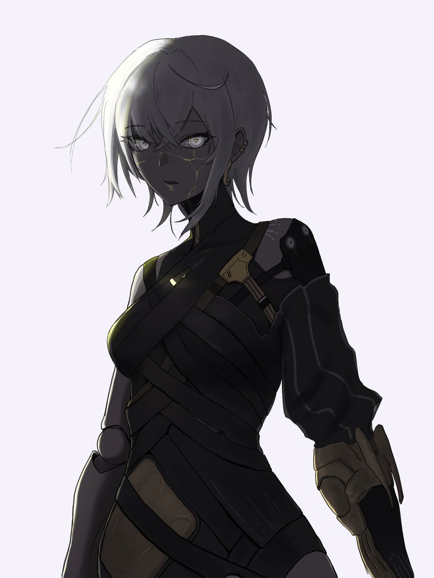 voodoo (punishing: gray raven) drawn by bell_(only-id_228)