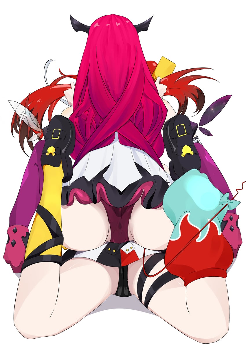 hakos baelz and irys (hololive and 1 more) drawn by kaffsu