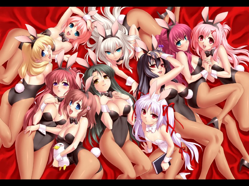 kusakabe misuzu, minase yuka, hirohara yukiko, lisette vertorre, kuroshiba kanae, and 5 more (11eyes) drawn by zen_(kamuro)