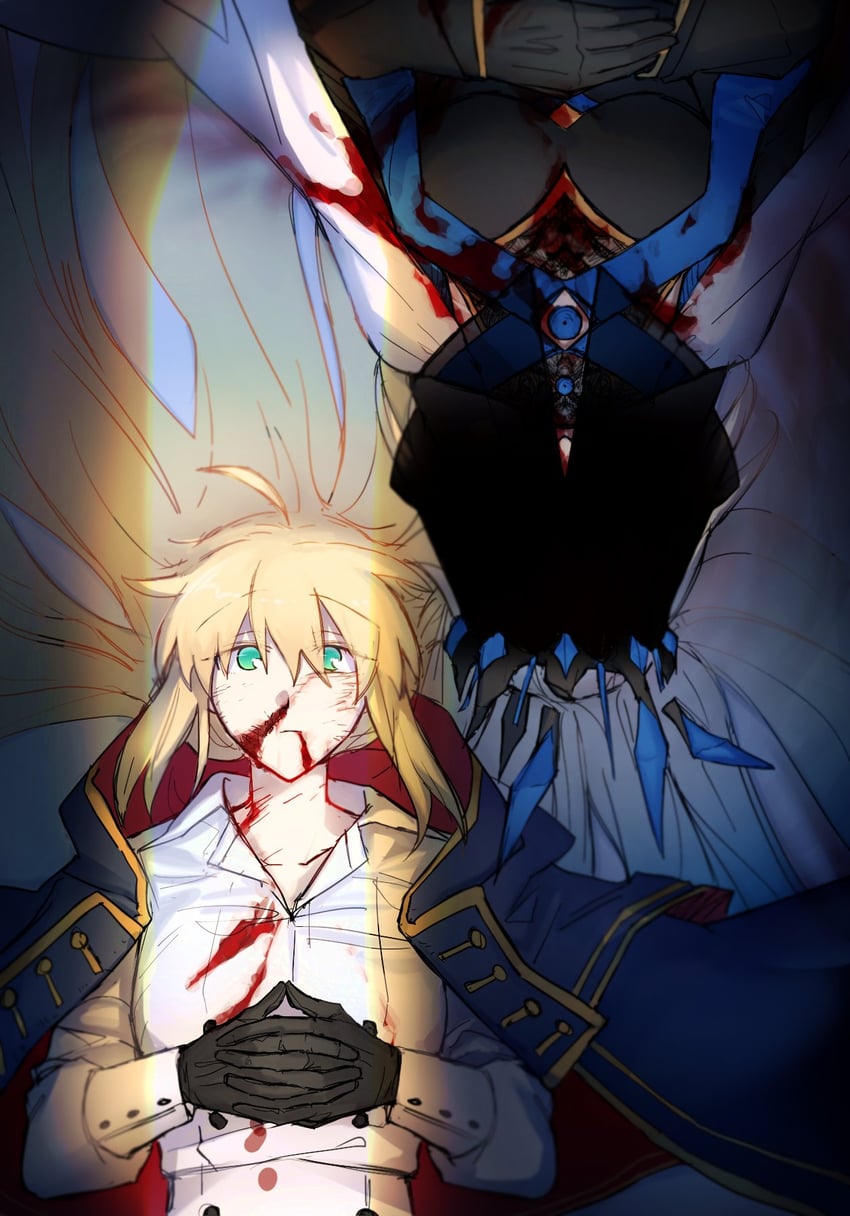morgan le fay and aesc (fate and 1 more) drawn by xs0z05wxzb52697