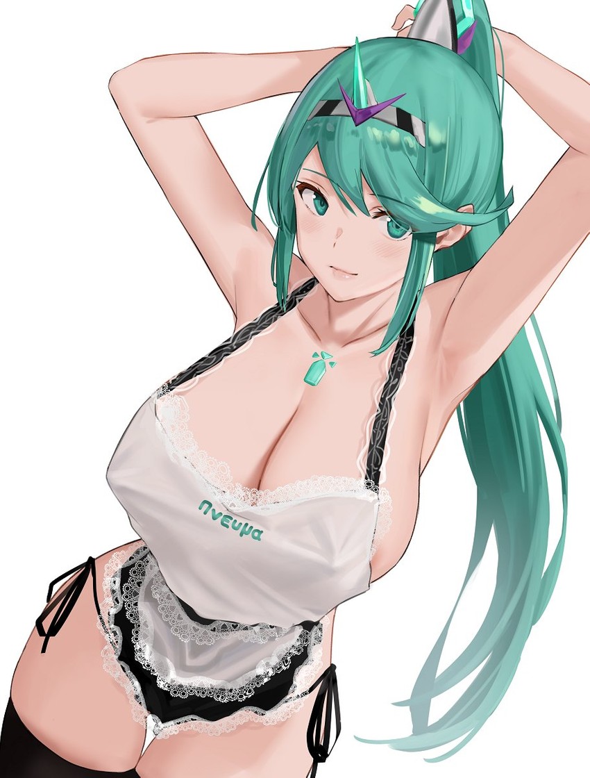 pneuma (xenoblade chronicles and 1 more) drawn by j@ck